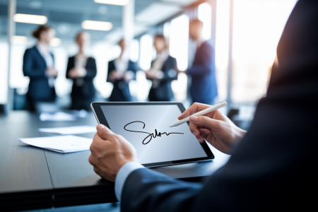 Signature électronique en entreprise : évolutions légales discutées aux forums d'innovation