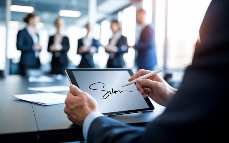 Signature électronique en entreprise : évolutions légales discutées aux forums d'innovation